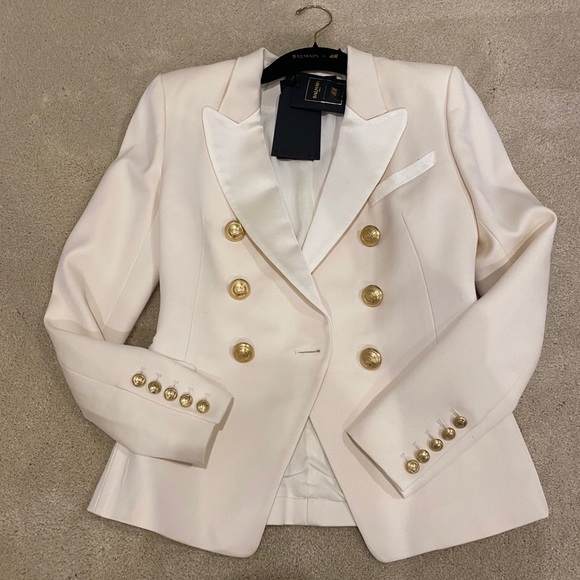 Balmain Jackets & Blazers - Balmain X H&M collaboration structured blazer 🤩🌟